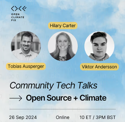 Community Connect: How is open source creating climate impact? - Sept ...